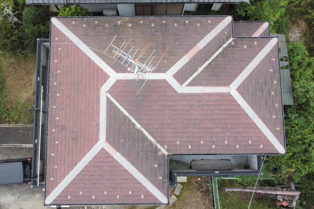 2021年12月外壁塗装・屋根カバー工事龍ヶ崎市M様施工前